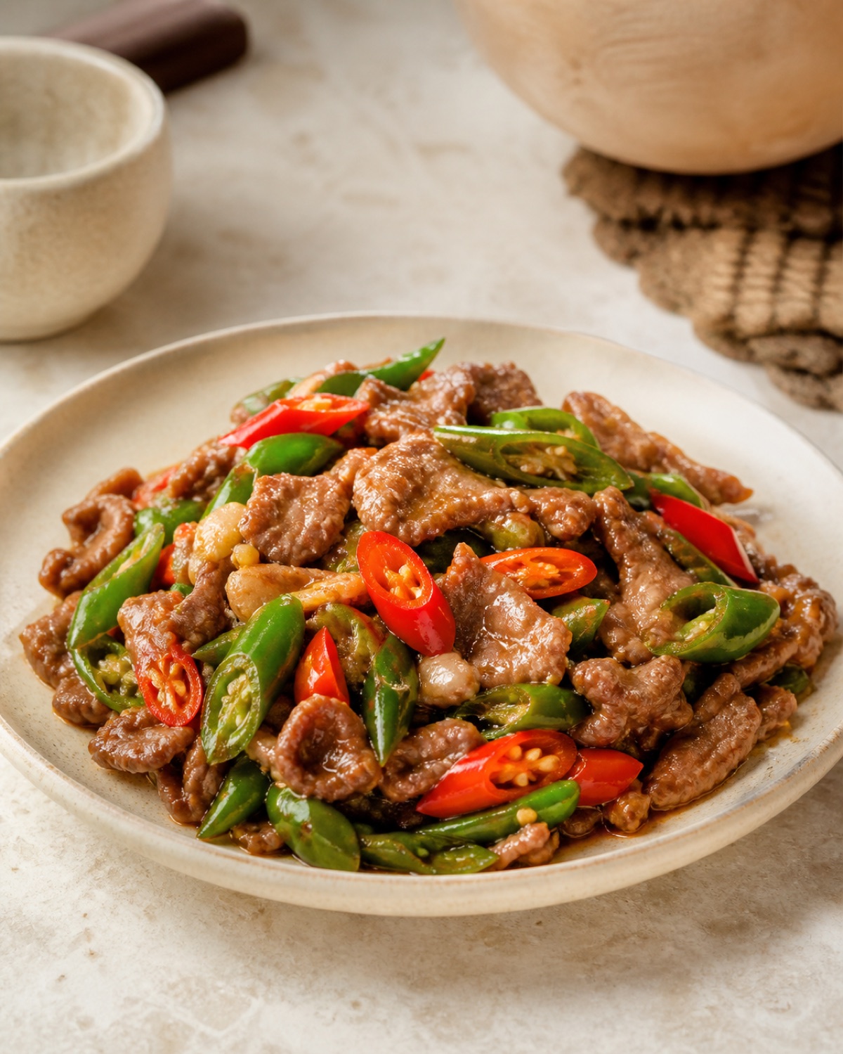 湖南小炒黄牛肉